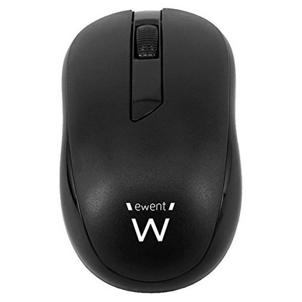 Ewent Raton Inalambrico 2.4hz - Receptor USB-A - 1000dpi - 1 Bateria AA (Incluida) - Color Negro