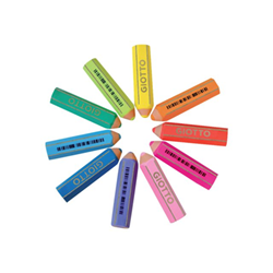 Giotto Happy Gomma Goma de Borrar - Forma de Lapiz - Para Borrar Grafito - Colores Fluo Surtidos
