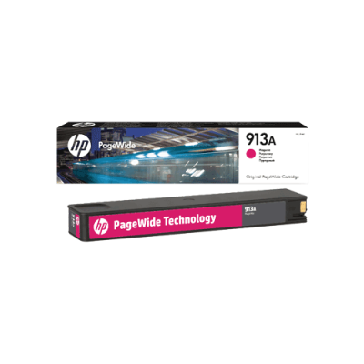 HP 913A Magenta Cartucho de Tinta Original - F6T78AE