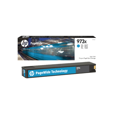 HP 973X Cyan Cartucho de Tinta Original - F6T81AE
