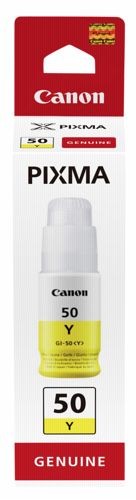 Canon GI50 Amarillo Botella de Tinta Original - GI50Y/3405C001