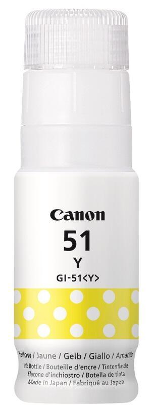 Canon GI51 Amarillo Botella de Tinta Original - GI51Y/4548C001