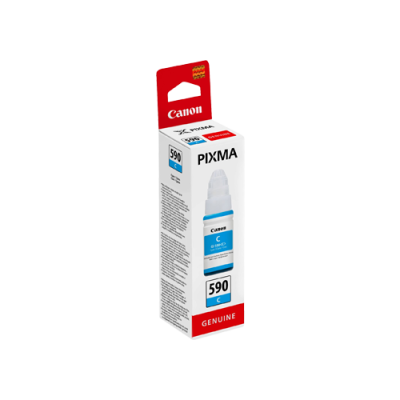 Canon GI590 Cyan Botella de Tinta Original - GI590C/1604C001