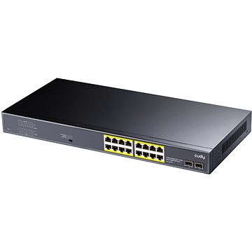 Cudy GS1020PS2 Switch Gigabit PoE+ de 16 Puertos con 2 Puertos Gigabit SFP