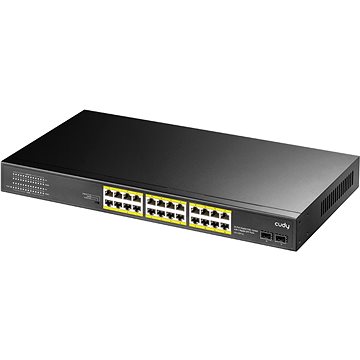 Cudy GS1028PS2 Switch Gigabit PoE+ de 24 puertos con 2 Puertos Gigabit SFP