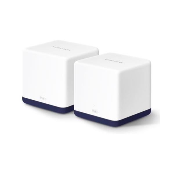 Mercusys H50G Sistema Wi-Fi Mesh AC1900 - 2 Unidades Halo - Cobertura hasta 350 m² - Roaming sin Interrupciones