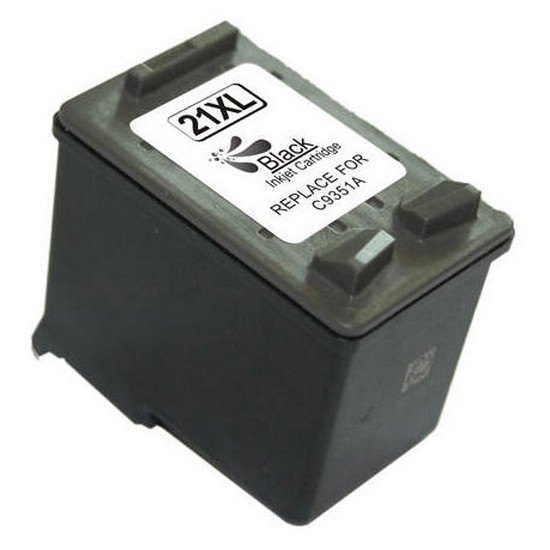 HP 21XL Negro Cartucho de Tinta Remanufacturado - Reemplaza C9351AE/C9351CE