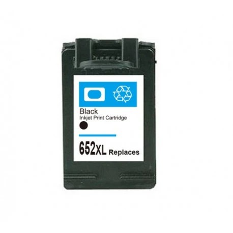 HP 652XL Negro Cartucho de Tinta Remanufacturado - Reemplaza F6V25AE