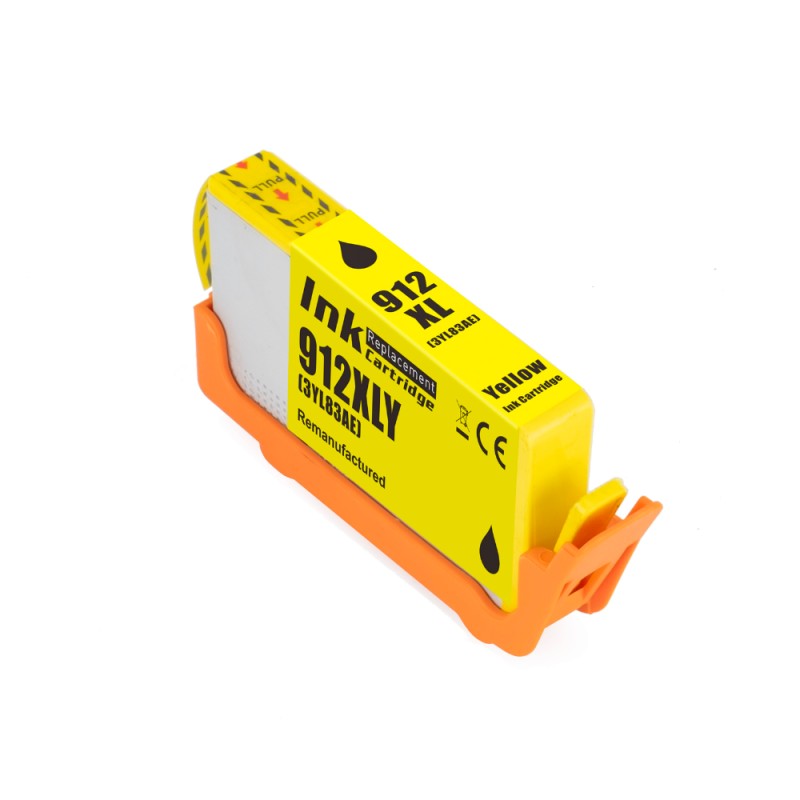 HP 912XL Amarillo Cartucho de Tinta Generico - Reemplaza 3YL83AE/3YL79AE