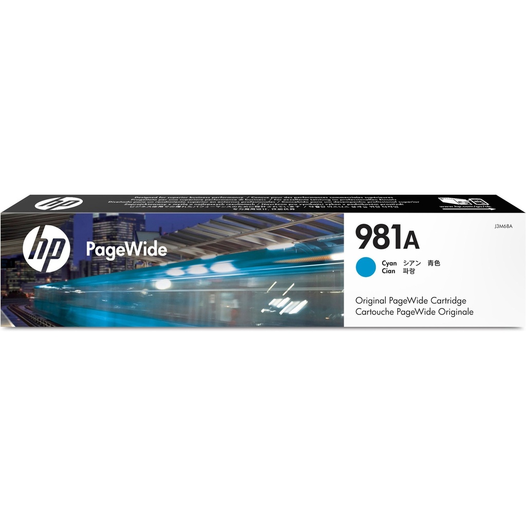 HP J3M69A Magenta Cartucho de Tinta Original - 981A