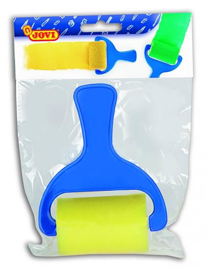 Jovi Painting Accessories Rodillo de Espuma - Mango Resistente - Ideal para Grandes Superficies - Facil Limpieza con Agua y Jabon - Color Varios