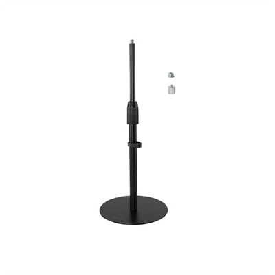 Kensington A1010 Soporte de Sobremesa Telescopico para Microfonos de Videoconferencia, Camaras Web y Sistemas de Iluminacion - Extensible de 305 a 483mm - Organizacion de Cables - Base Antideslizante - Configuracion Profesional