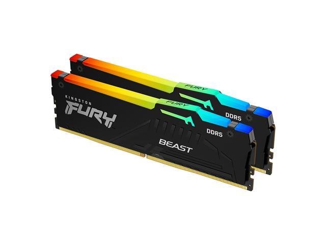 Kingston Fury Beast RGB Expo Memoria RAM DDR5 6000MT/s 32GB (2x16GB) CL30 DIMM