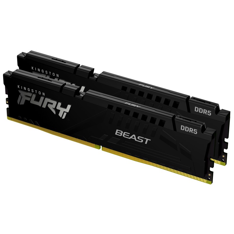 Kingston Fury Beast Memoria RAM DDR5 6000MT/s 32GB (2x16GB) CL30 DIMM