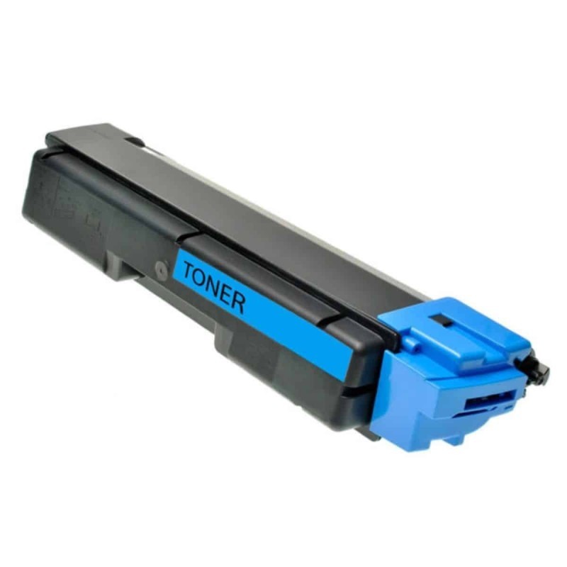 Kyocera TK580 Cyan Cartucho de Toner Generico - Reemplaza 1T02KTCNL0/TK580C