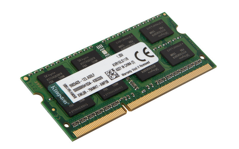Kingston ValueRAM Memoria RAM SO-DIMM DDR3L 1600 PC3-12800 8GB CL11