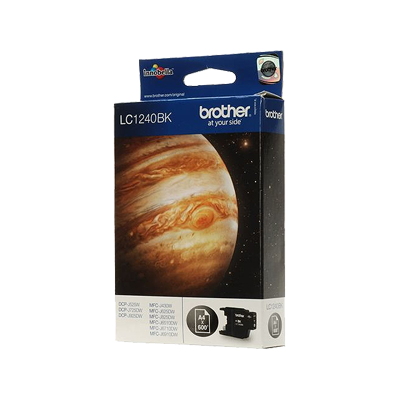 Brother LC1240 Negro Cartucho de Tinta Original - LC1240BKBP