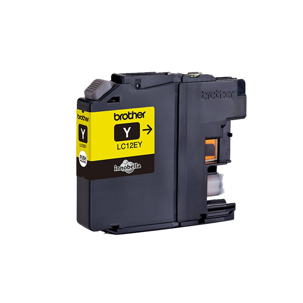 Brother LC12E Amarillo Cartucho de Tinta Original - LC12EY