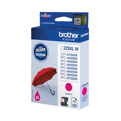 Brother LC225XL Magenta Cartucho de Tinta Original - LC225XLMBP