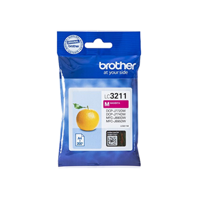 Brother LC3211 Magenta Cartucho de Tinta Original - LC3211M