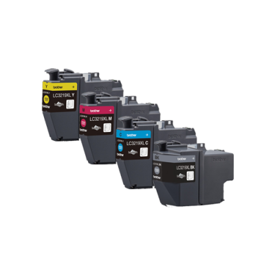 Brother LC3219XL Pack de 4 Cartuchos de Tinta Originales - LC3219XLVAL