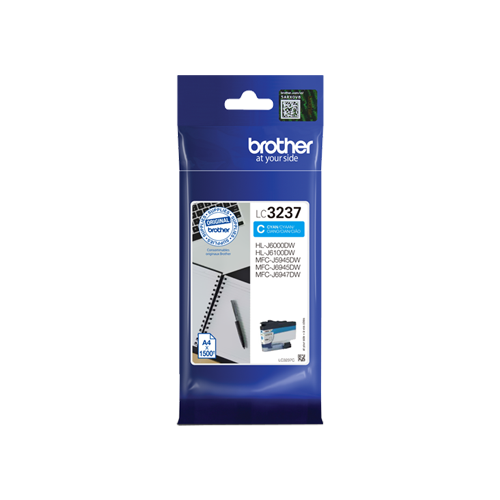 Brother LC3237 Cyan Cartucho de Tinta Original - LC3237C