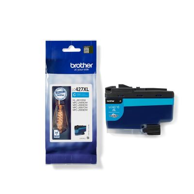 Brother LC427XL Cyan Cartucho de Tinta Original - LC427XLC