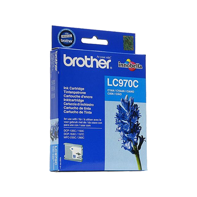 Brother LC970 Cyan Cartucho de Tinta Original - LC970C