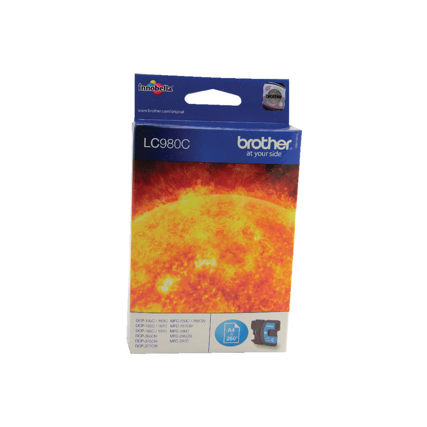 Brother LC980 Cyan Cartucho de Tinta Original - LC980C