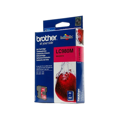 Brother LC980 Magenta Cartucho de Tinta Original - LC980M