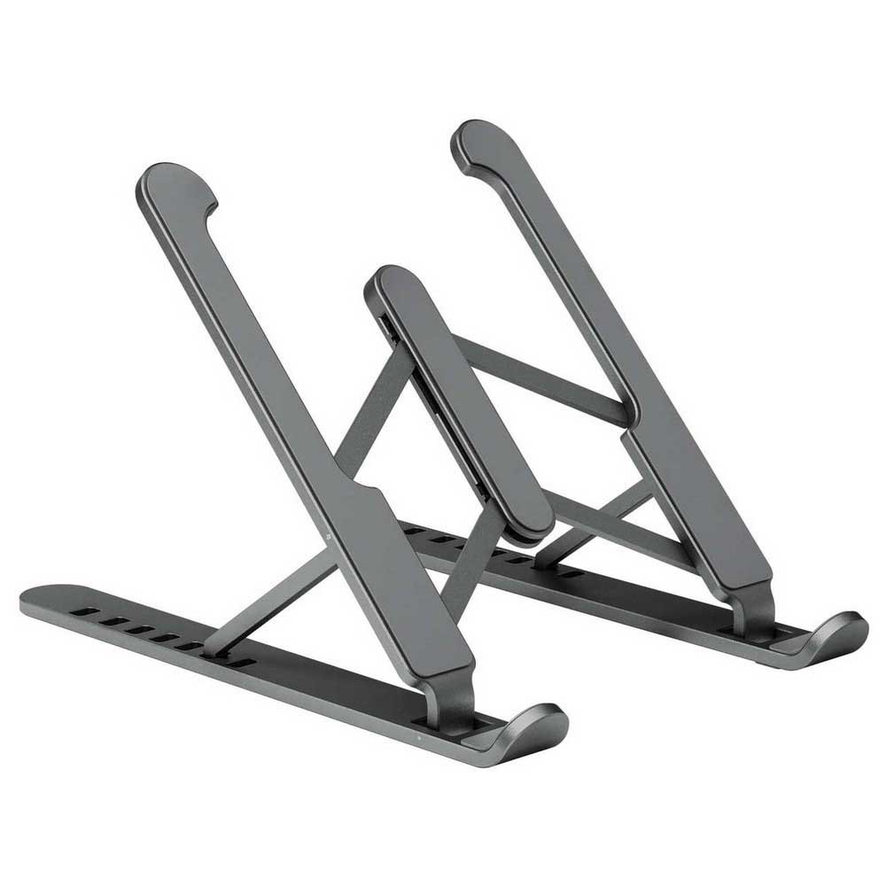 Aisens Soporte de Sobremesa Ajustable para Portatil / Tablet Oscuro - Color Gris