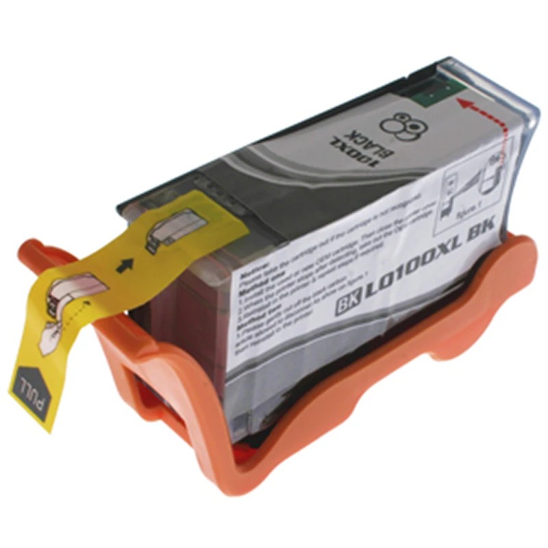 Lexmark 100XL Negro Cartucho de Tinta Generico - Reemplaza 14N1068E/14N1092E/14N0820E/14N0918E/14N0848E