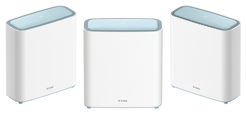 D-Link Eagle Pro AI Sistema WiFi Mesh WiFi 6 AX3200 Dual Band - 3 Unidades - MU-MIMO, OFDMA