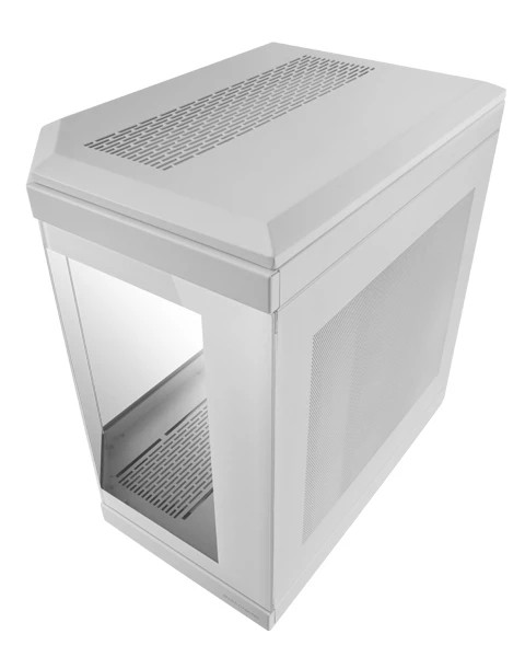 Mars Gaming MC-3T Caja Gaming Premium - Tres Paneles de Cristal Templado - Montaje Vertical de GPU - Capacidad para 10 Ventiladores - USB-C Avanzado - Color Azul