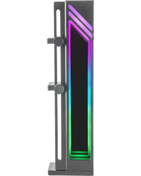 Mars Gaming MCA-GCB Soporte Tarjeta Grafica ARGB - Iluminacion Infinity Mirror - Base Magnetica Antideslizante - Compatibilidad Universal - Color Varios