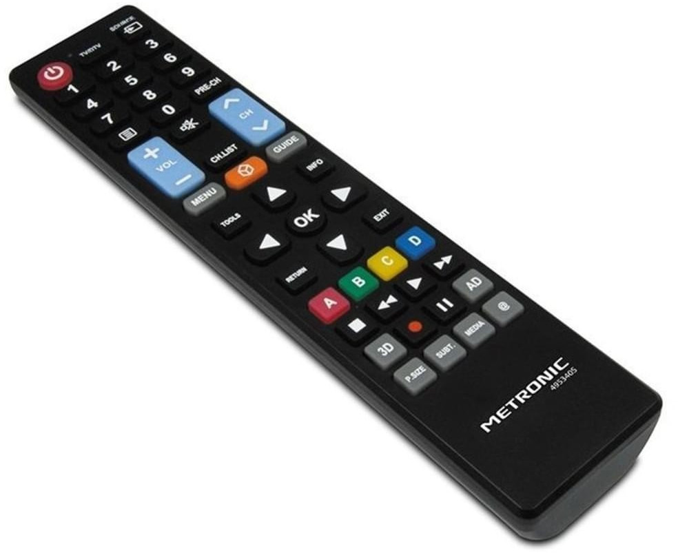 Metronic Mando a Distancia Compatible con Televisores LG - Color Negro