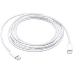 Apple Cable USB-C a USB-C - Longitud 2m - Color Blanco