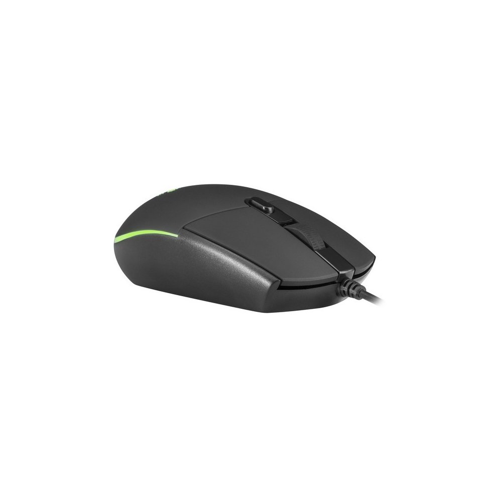 Mars Gaming MMG Raton Gaming USB 3200dpi - 6 Botones - Iluminacion LED RGB - Uso Diestro - Cable de 1.60m