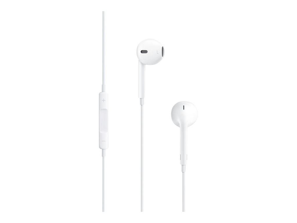 Apple EarPods Auriculares Binaurales - Microfono Integrado - Control de Volumen - Jack 3.5mm - Color Blanco