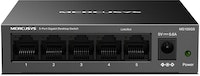 Mercusys Switch 5 Puertos Gigabit RJ45 10/100/1000Mbps con Auto-Negociacion - Diseño Compacto - Plug & Play - Tecnologia Verde