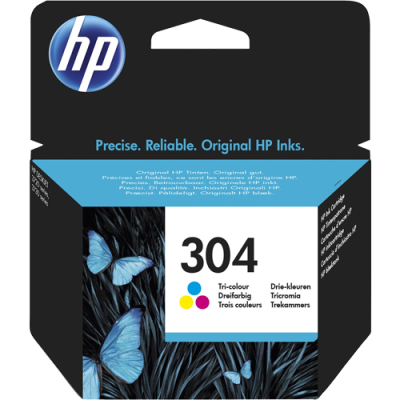 HP 304 Color Cartucho de Tinta Original - N9K05AE