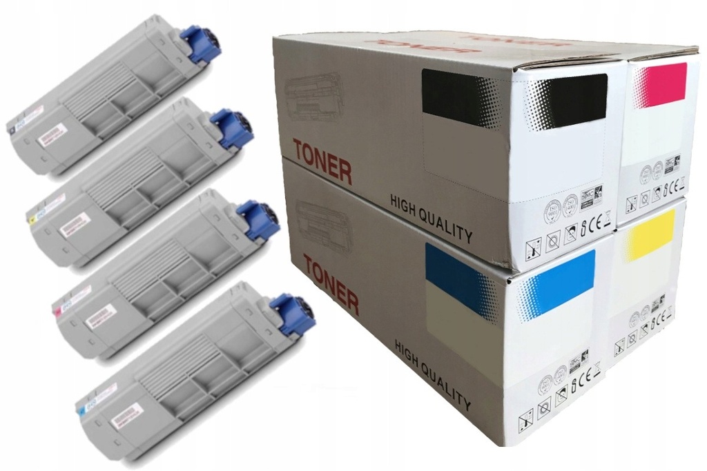 OKI C532DN/C542DN/MC573DN/MC563DN Negro Cartucho de Toner Generico - Reemplaza 46490608/46490404