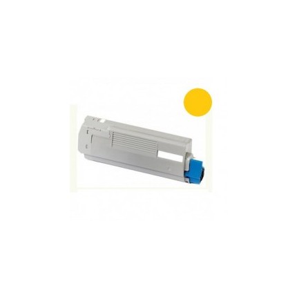 OKI C5850/C5950/MC560 Amarillo Cartucho de Toner Generico - Reemplaza 43865721