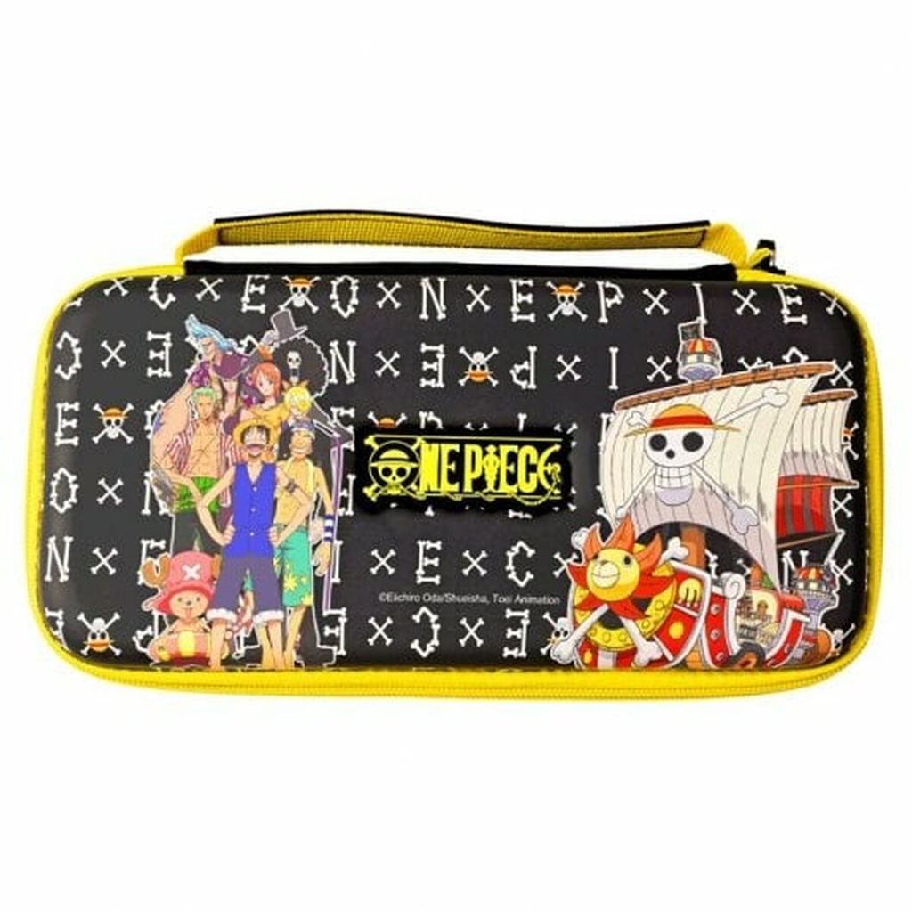 FR-TEC One Piece Premium Funda de Transporte para Nintendo Switch + Caja para 4 Juegos