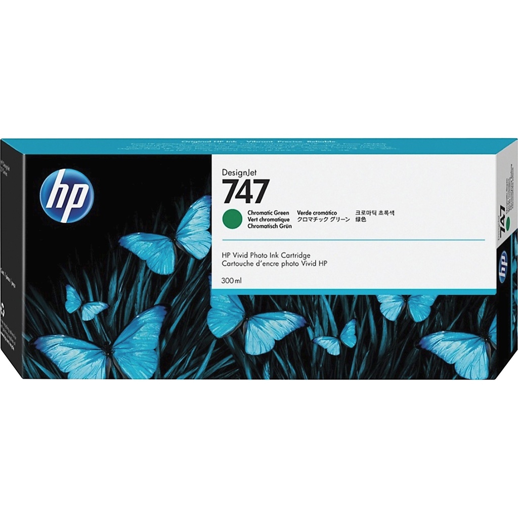 HP 747 Verde Cartucho de Tinta Original - P2V84A
