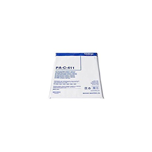 Brother PAC411 Pack de 100 Hojas A4 de Papel Termico Original