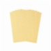 Apli Pack de 100 Hojas de Papel Pergamino - 95gr - Diseño Doble Cara - Ideal para Invitaciones, Diplomas y Manualidades - Compatible con Impresoras Inkjet, Laser y Fotocopiadoras - Color Oro