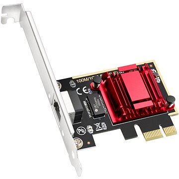 Cudy PE25 Adaptador de Red PCI-e 2.5Gbps - 1 Puerto RJ-45