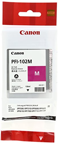 Canon PFI102 Magenta Cartucho de Tinta Original - 0897B001