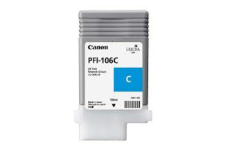 Canon PFI106 Cyan Cartucho de Tinta Original - PFI106C/6622B001